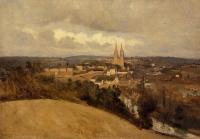 Corot, Jean-Baptiste-Camille - View of Saint-Lo